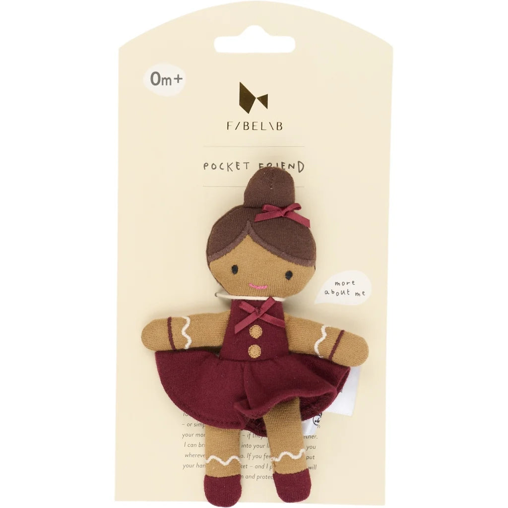 Muñequita Pocket Friend Gingerbread Girl – Fabelab