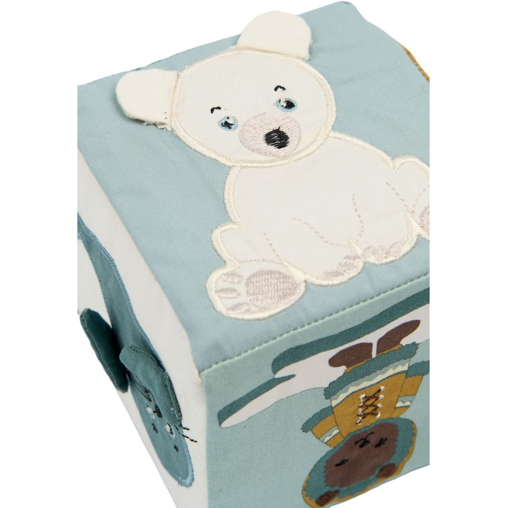 Cubo sensorial de tela Polarland – Fabelab