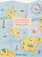 Cuaderno de pegatinas El Explorador, 20 páginas – Moulin Roty