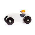 Coche retro de madera con ruedas – BAJO