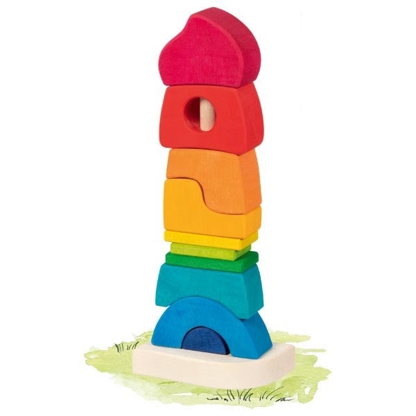 Castillo apilable de madera – Goki Evolution