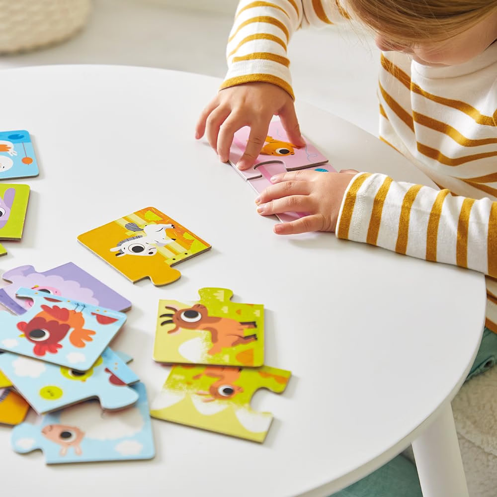 Puzzles Padres y Bebés Animales – Janod