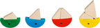 6 peces de madera para clasificar y construir – Goki Evolution