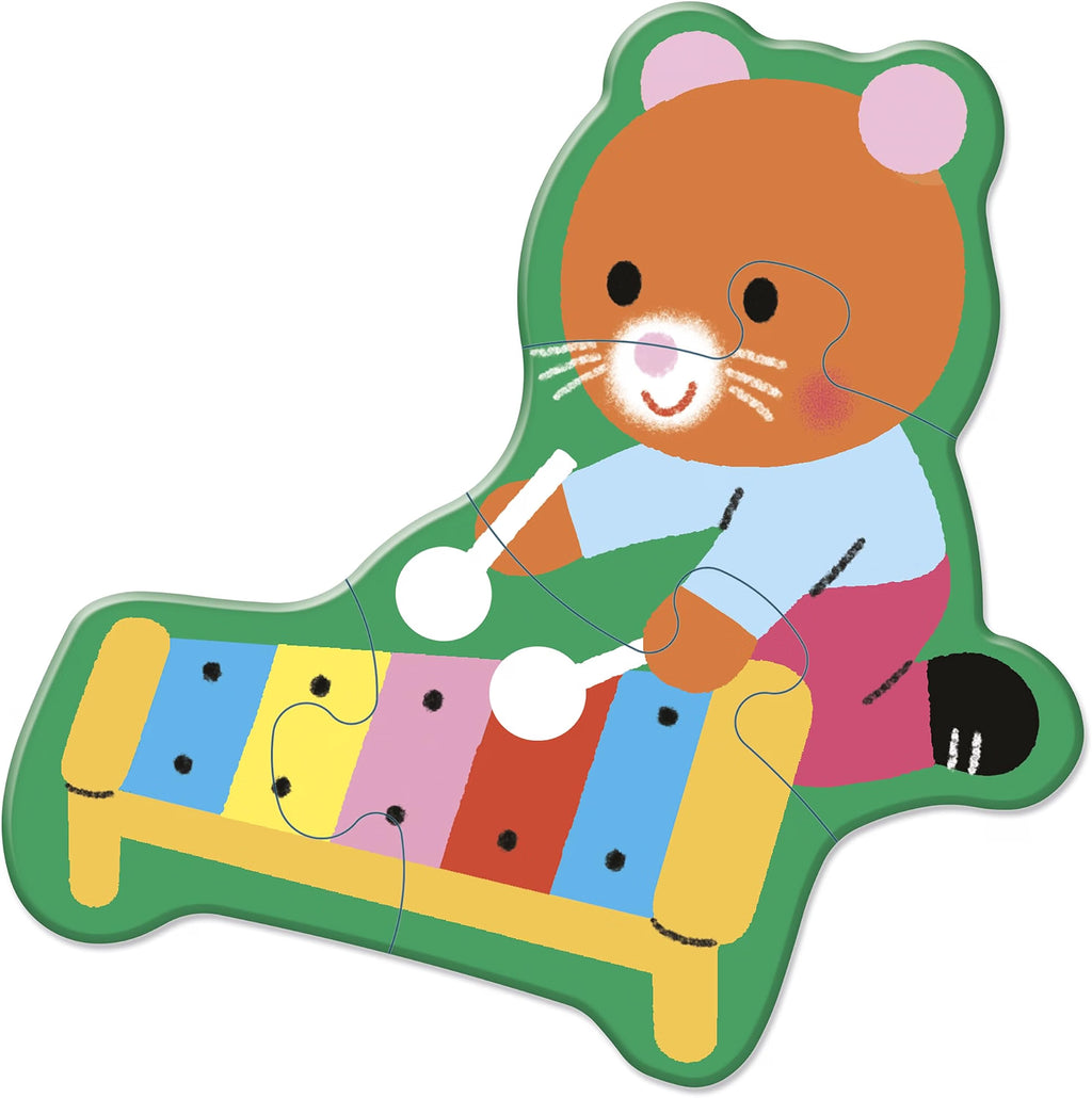 5 puzzles evolutivos Música – Janod