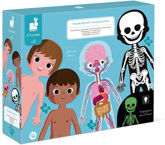 Puzzle educativo Cuerpo Humano – Janod