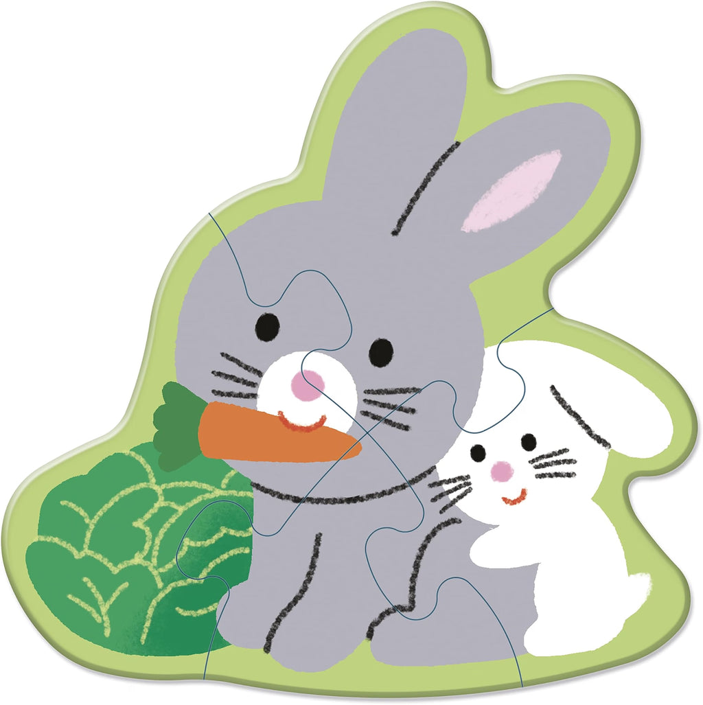 5 puzzles evolutivos Granja – Janod