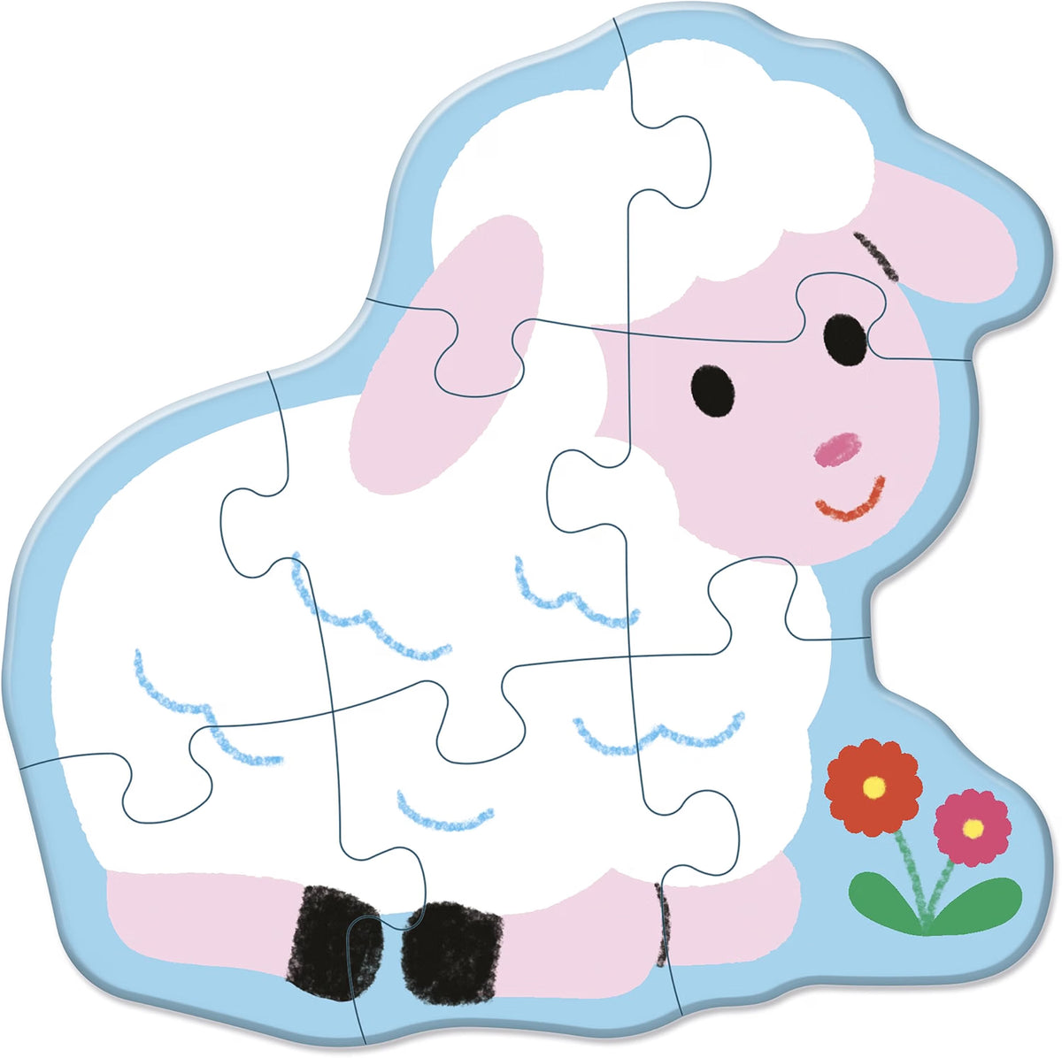 5 puzzles evolutivos Granja – Janod