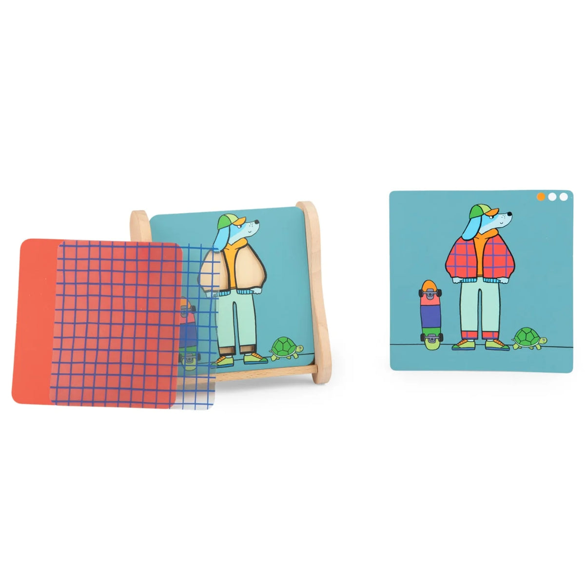 Juego de lógica Mix & Match – Les Loufoques – Moulin Roty