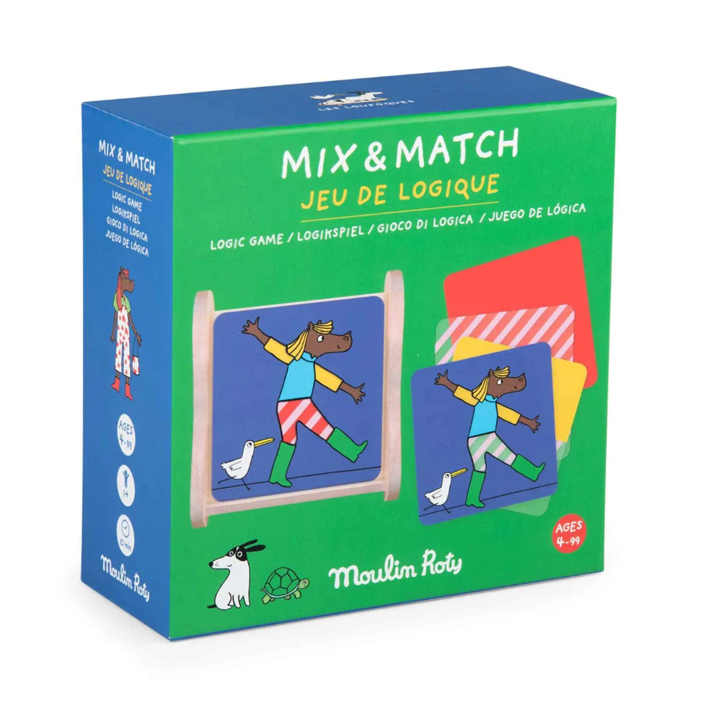Juego de lógica Mix & Match – Les Loufoques – Moulin Roty