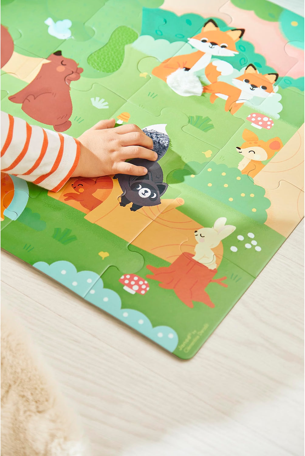 Puzzle táctil del bosque – Janod