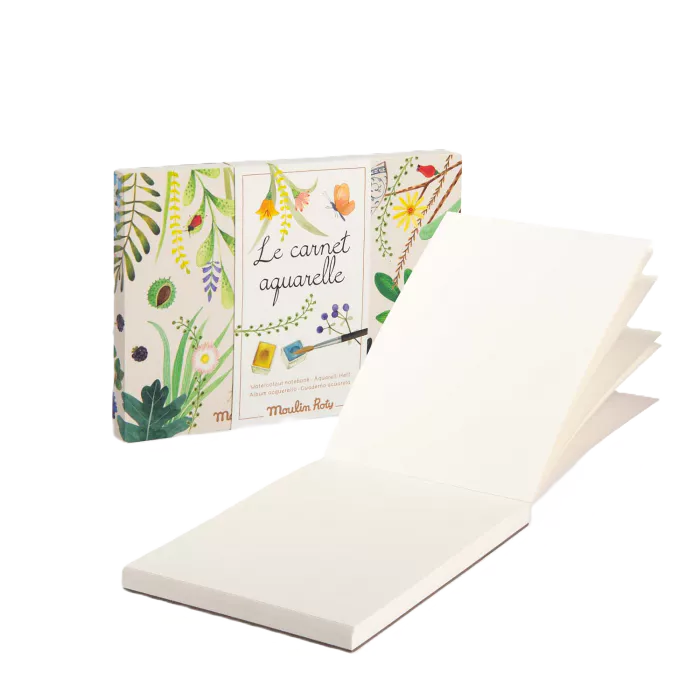 Cuaderno de acuarela – El Jardín de Moulin – Moulin Roty