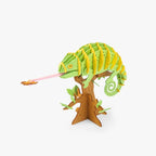 Puzzle 3D Camaleón – Tout autour du monde – Moulin Roty