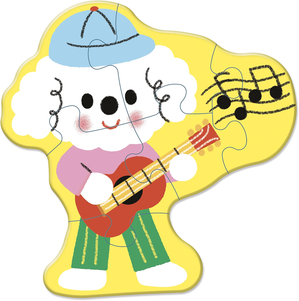 5 puzzles evolutivos Música – Janod