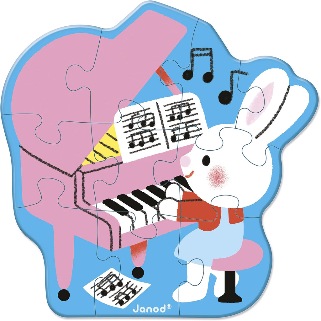 5 puzzles evolutivos Música – Janod
