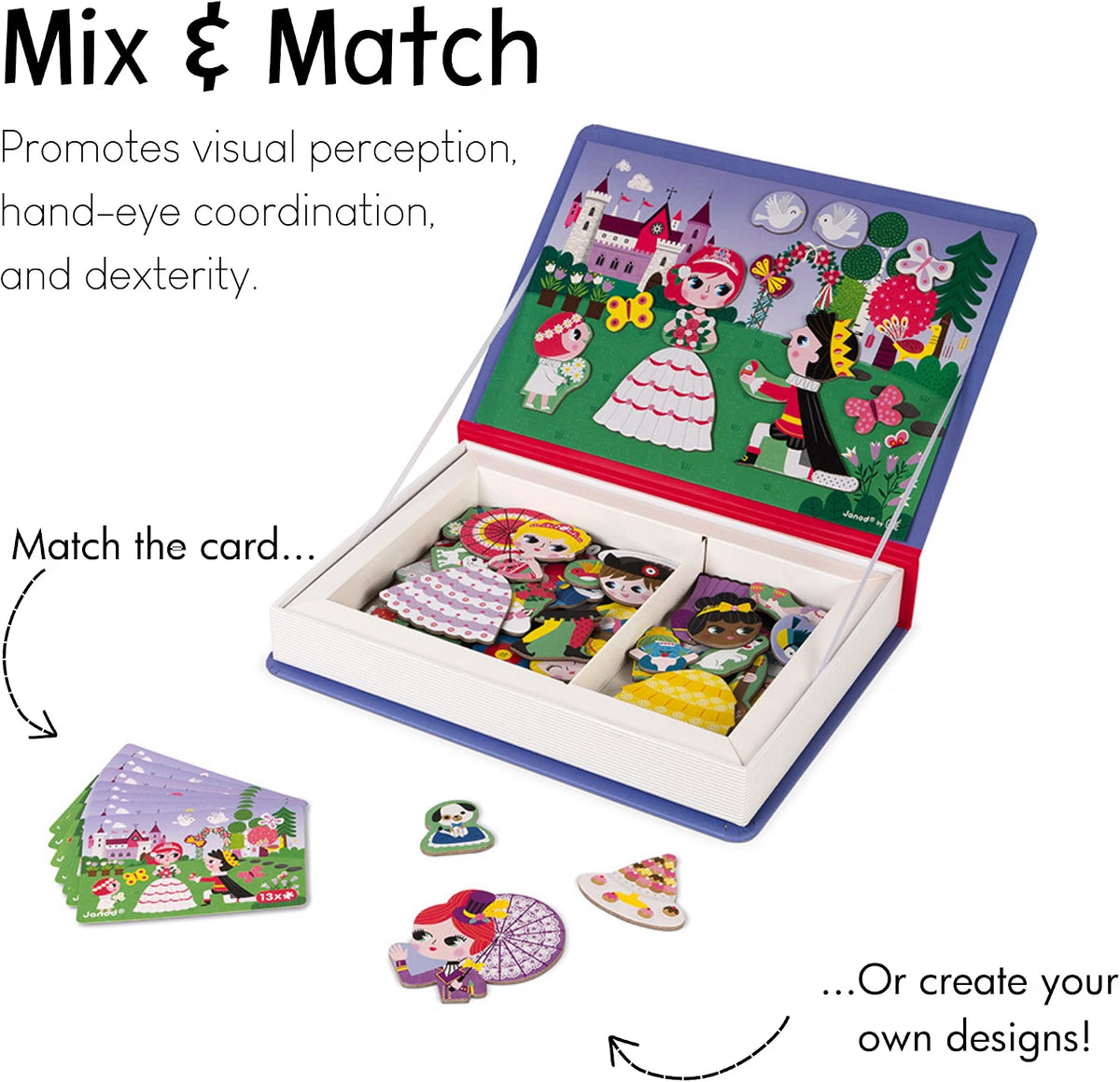 Magneti'Book Princesas – Janod
