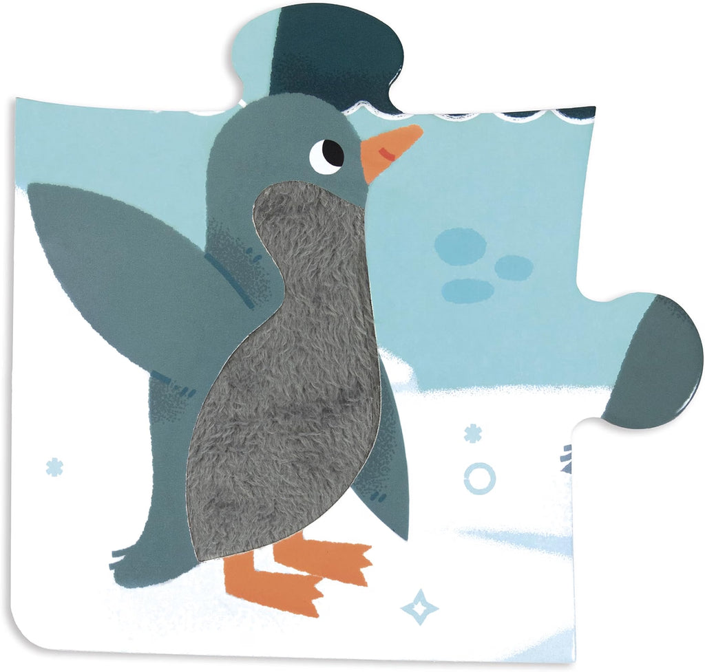 Puzzle táctil de los polos polares – Janod