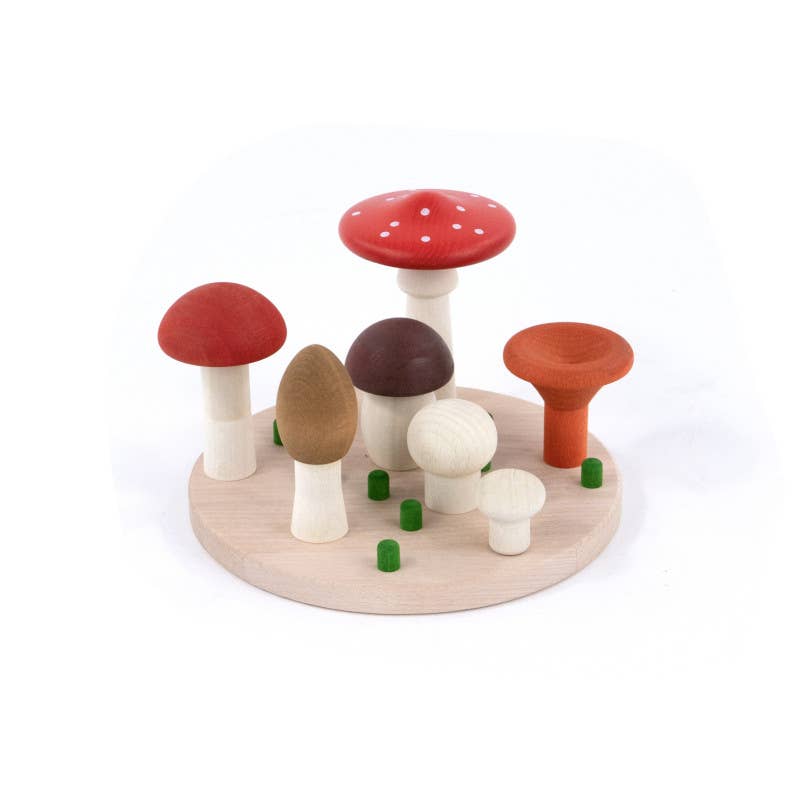Encajable de setas de madera – BAJO