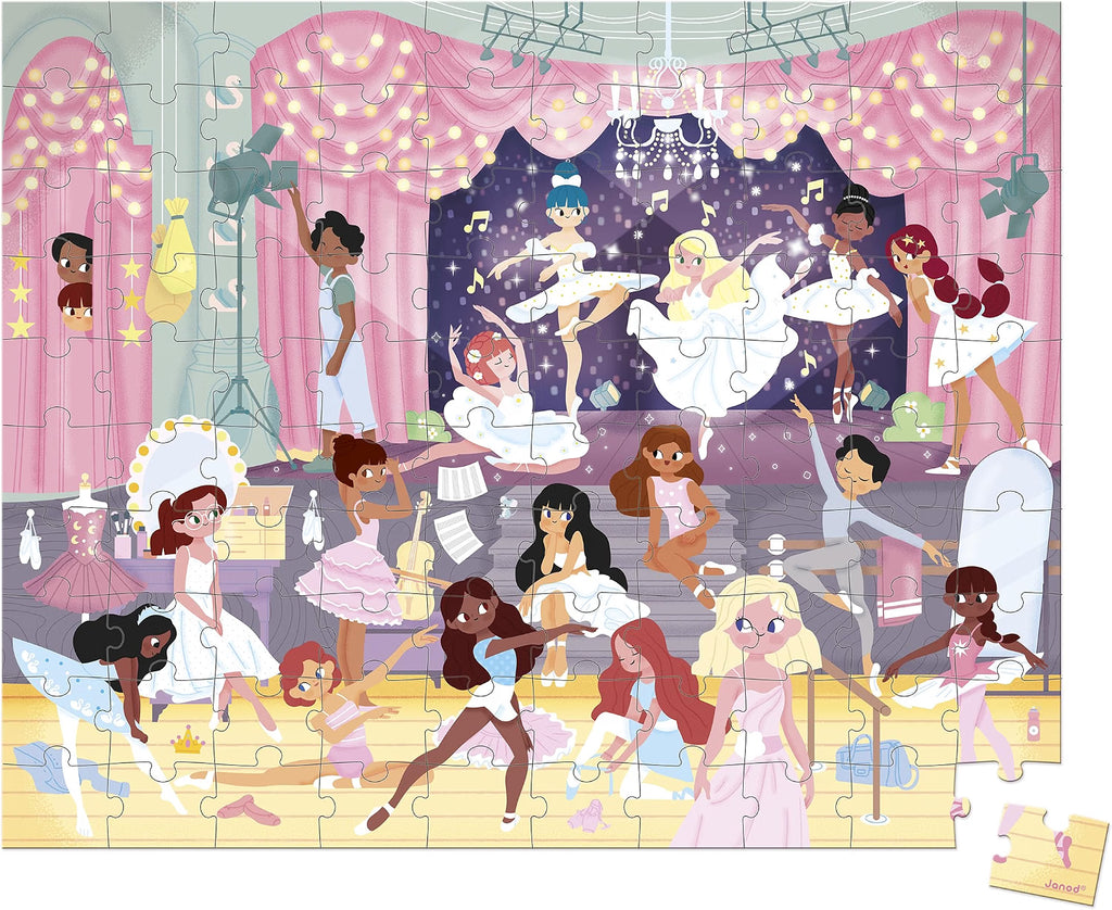 Puzzle Las Bailarinas – 100 piezas – Janod