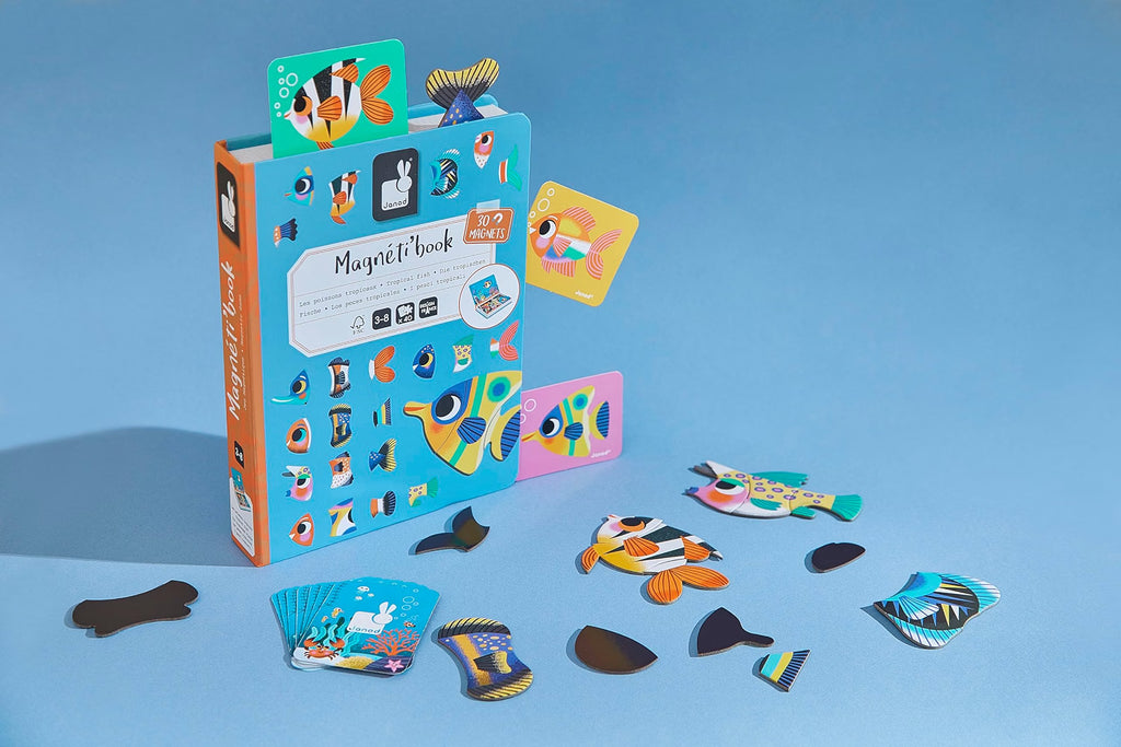 Magneti'Book Peces Tropicales – Janod