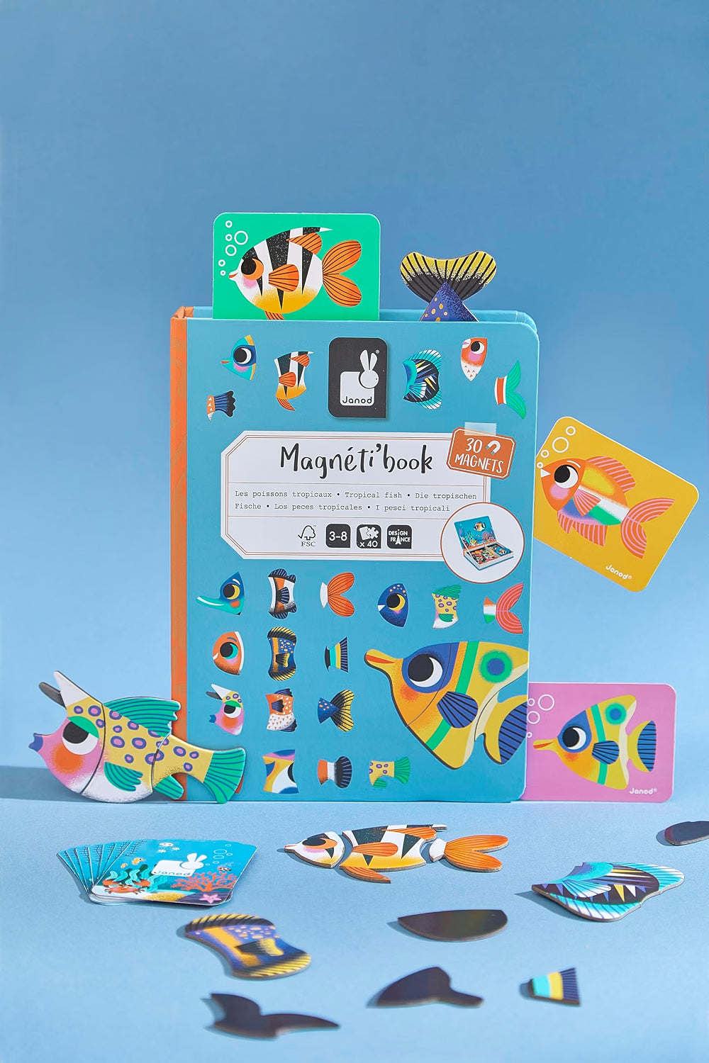 Magneti'Book Peces Tropicales – Janod