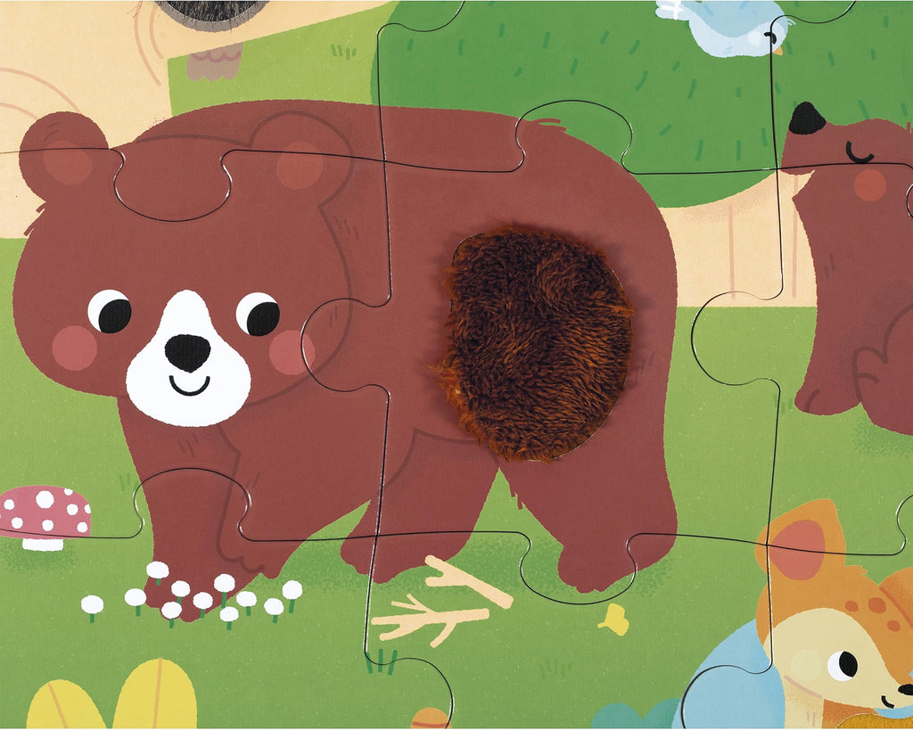 Puzzle táctil del bosque – Janod