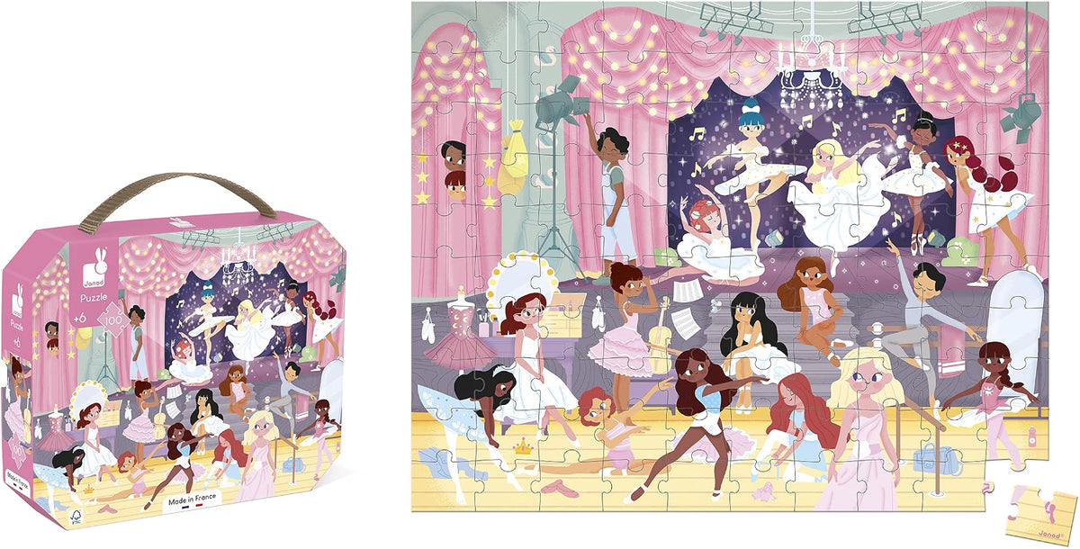 Puzzle Las Bailarinas – 100 piezas – Janod