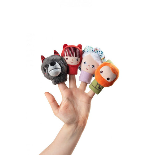 Caperucita Roja – marionetas de dedo – Lilliputiens
