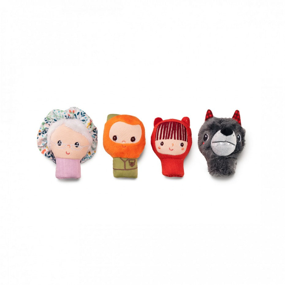 Caperucita Roja – marionetas de dedo – Lilliputiens