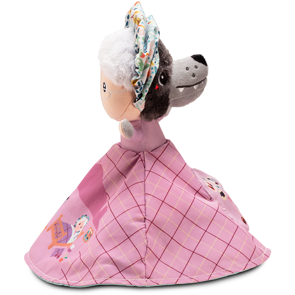 Caperucita Roja – marioneta reversible – Lilliputiens