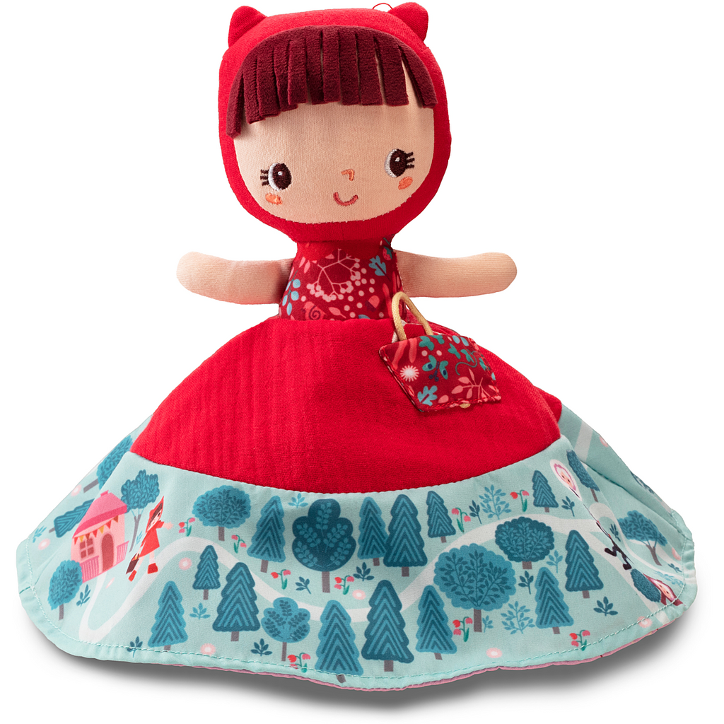 Caperucita Roja – marioneta reversible – Lilliputiens