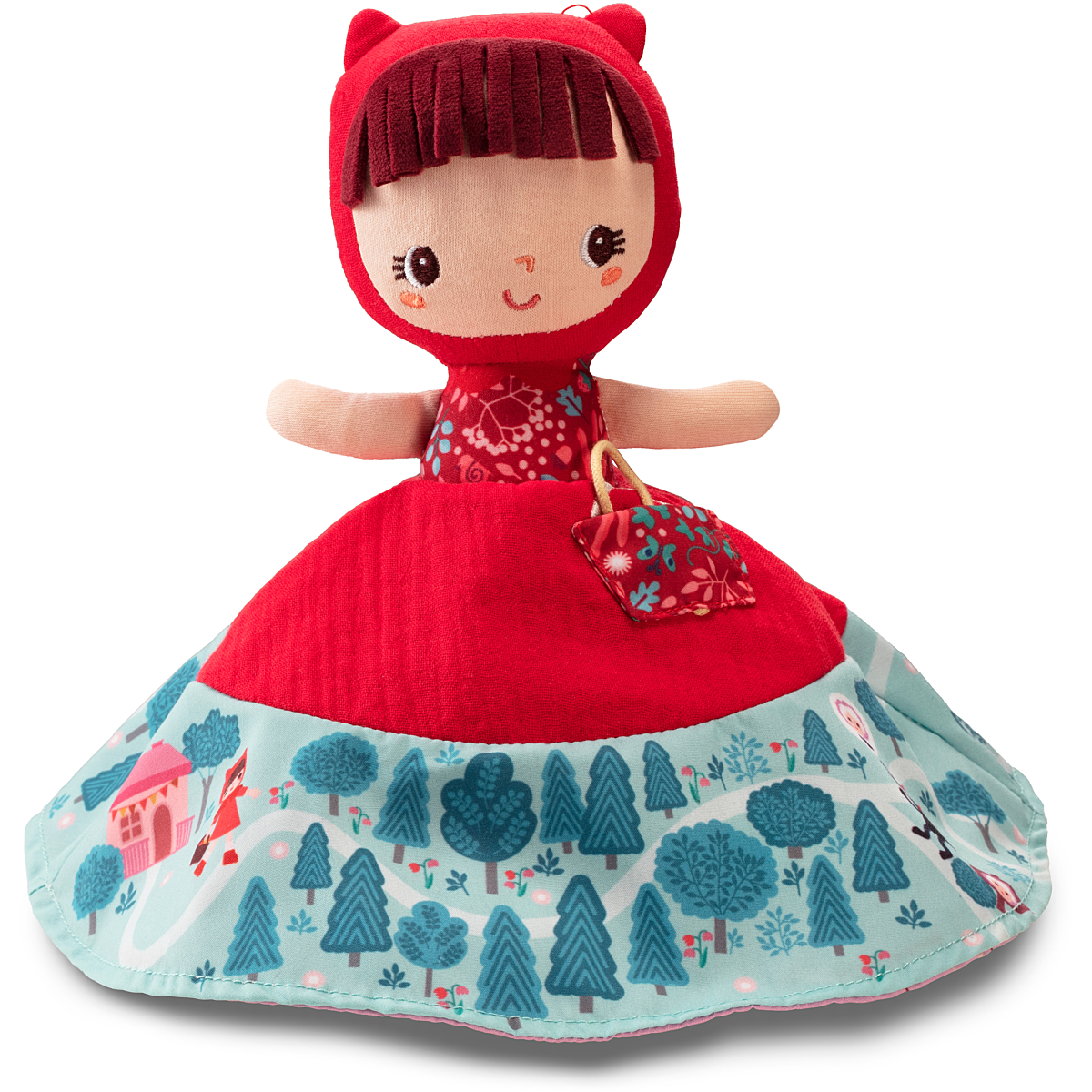 Caperucita Roja – marioneta reversible – Lilliputiens
