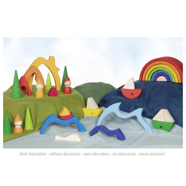 Puzzle de madera Mi barquito en el mar – Goki Evolution