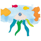 Puzzle paisaje Luces del mar con piedras de vidrio – Goki Evolution