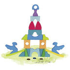 Castillo de construcción con piedras brillantes – Goki Evolution