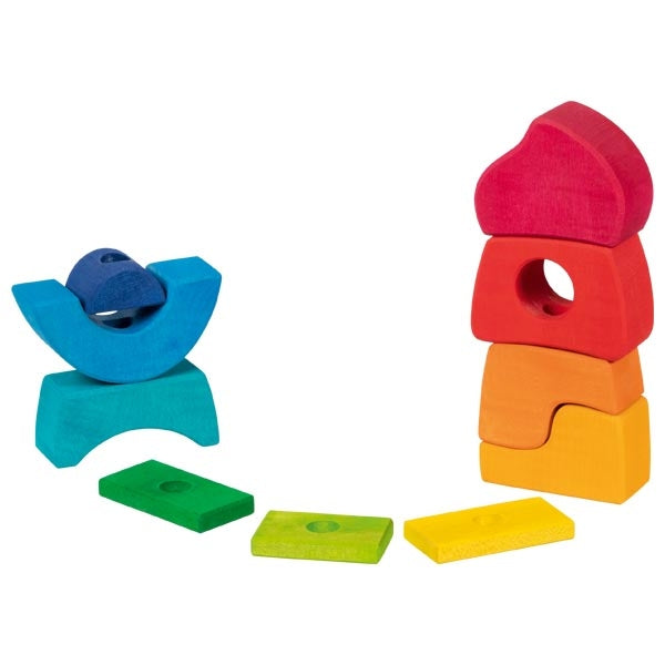 Castillo apilable de madera – Goki Evolution
