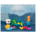 Puzzle paisaje Luces del mar con piedras de vidrio – Goki Evolution