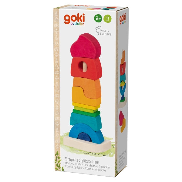 Castillo apilable de madera – Goki Evolution
