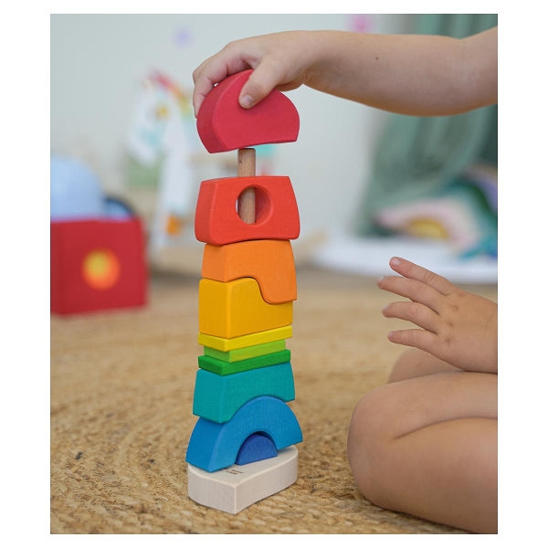 Castillo apilable de madera – Goki Evolution