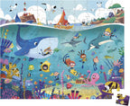 Puzzle Los Fondos Marinos – 100 piezas – Janod