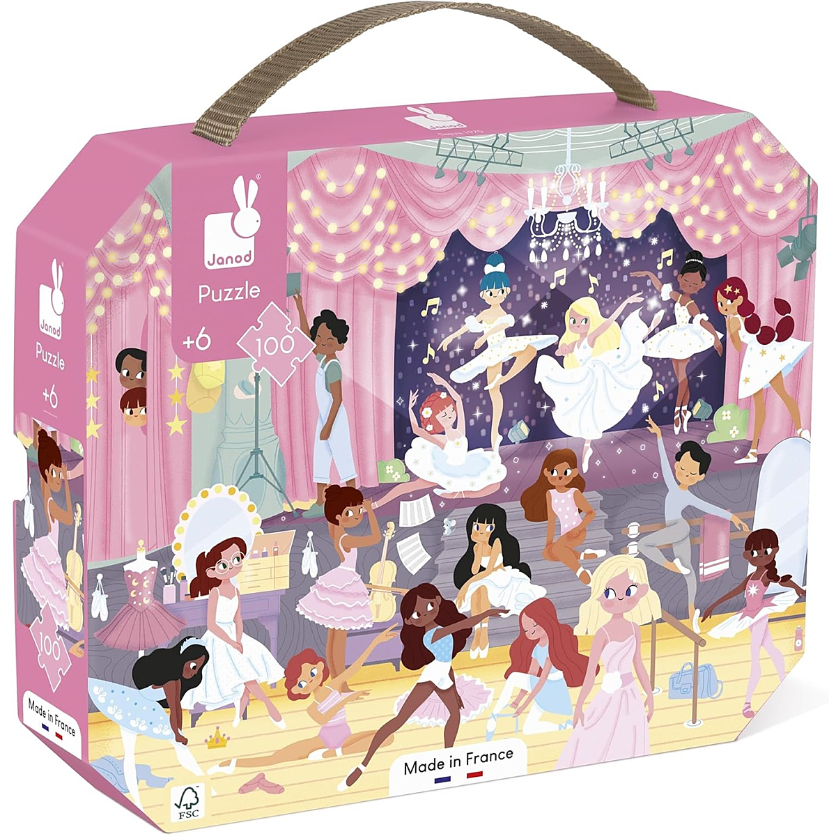 Puzzle Las Bailarinas – 100 piezas – Janod