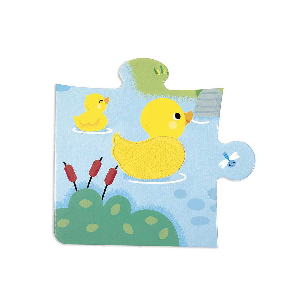 Puzzle táctil de la granja – Janod