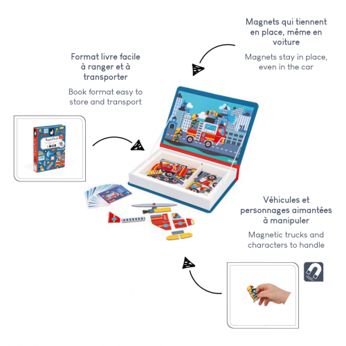 Magneti'Book Bomberos – Janod