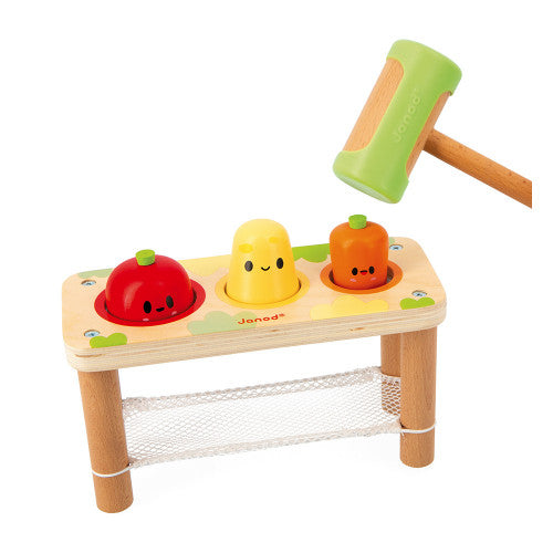Granja – juego para golpear verduras – Janod