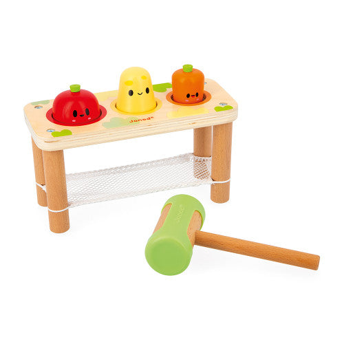 Granja – juego para golpear verduras – Janod