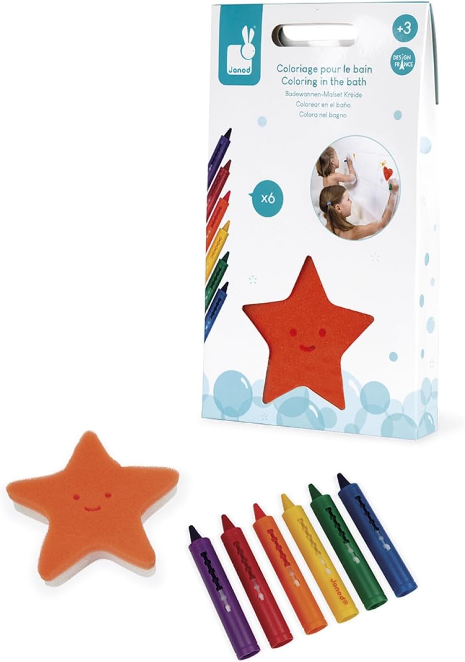 Colorear en el baño – Janod