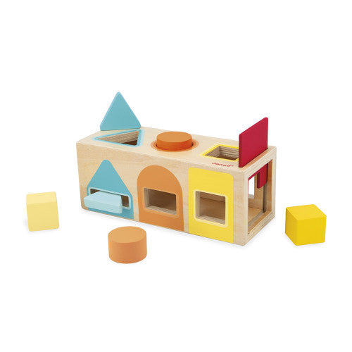 Sensorial – caja con formas geométricas – Janod