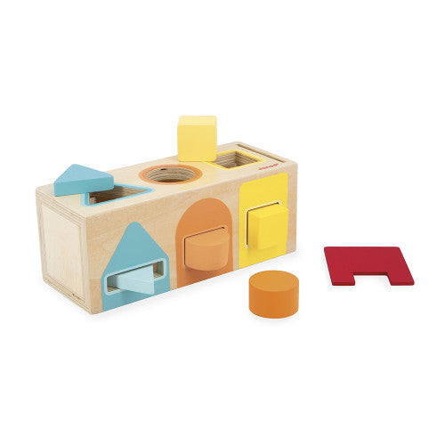 Sensorial – caja con formas geométricas – Janod