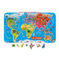 Puzzle magnético Atlas Mundial – versión en español – Janod