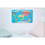 Puzzle magnético Atlas Mundial – versión en español – Janod