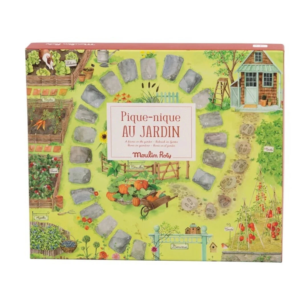Juego de recorrido Merienda en el jardín – El Jardín de Moulin – Moulin Roty